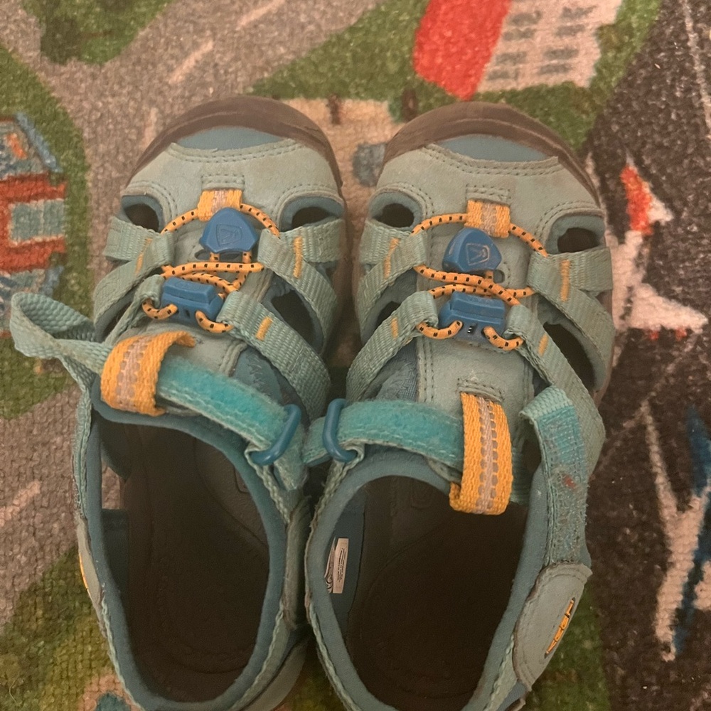 Keen Blue and Yellow Outdoor Sandals